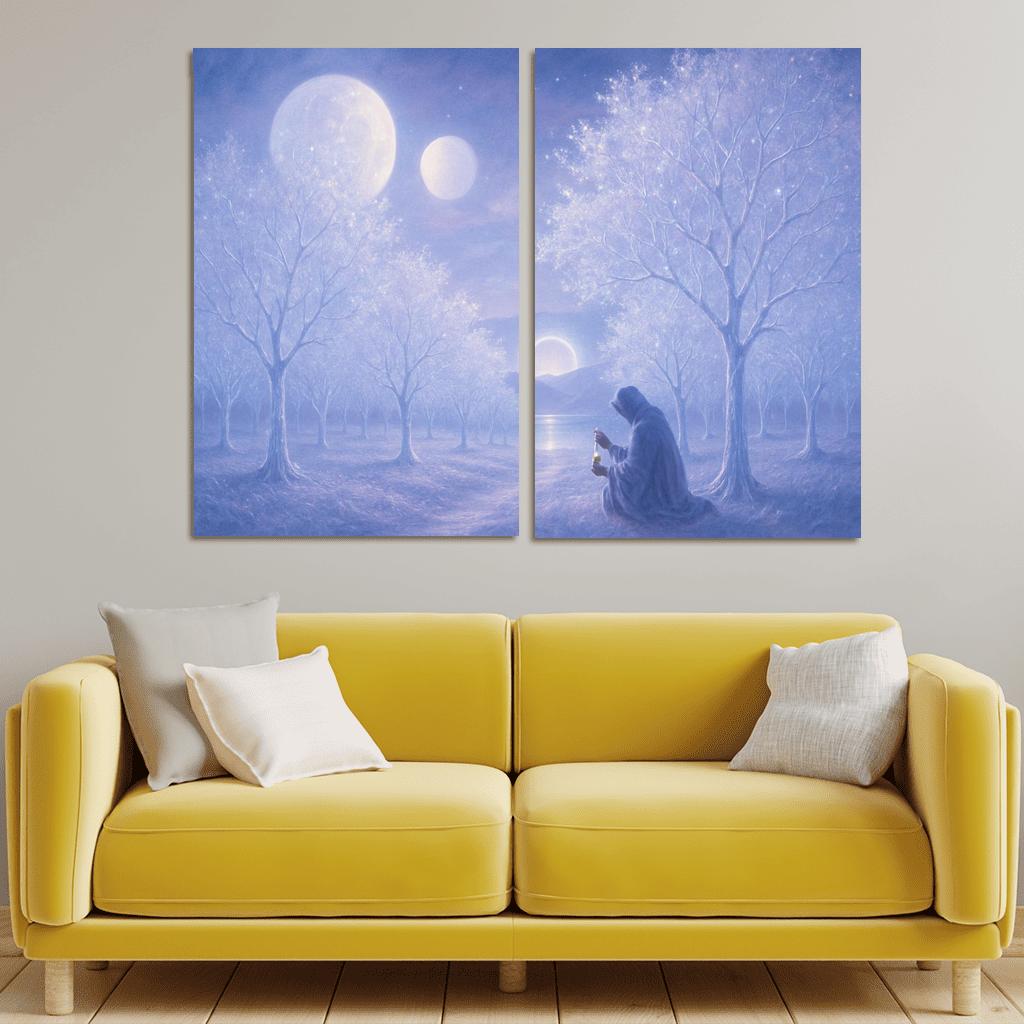 The Glass Orchard Of Whispering Moons decor