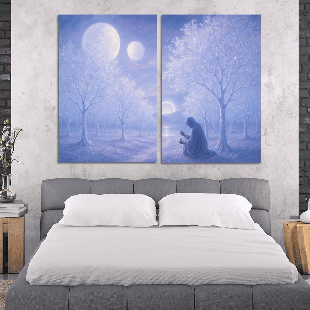 The Glass Orchard Of Whispering Moons decor