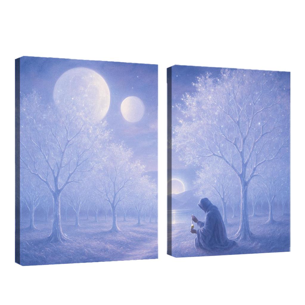 The Glass Orchard Of Whispering Moons decor