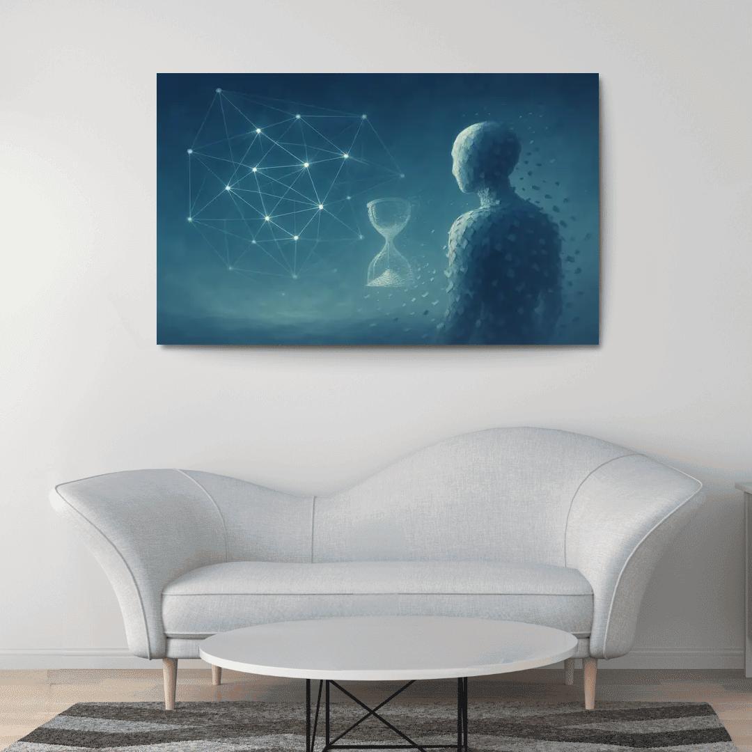 Lattice Of Whispered Possibilities premium artwork frames