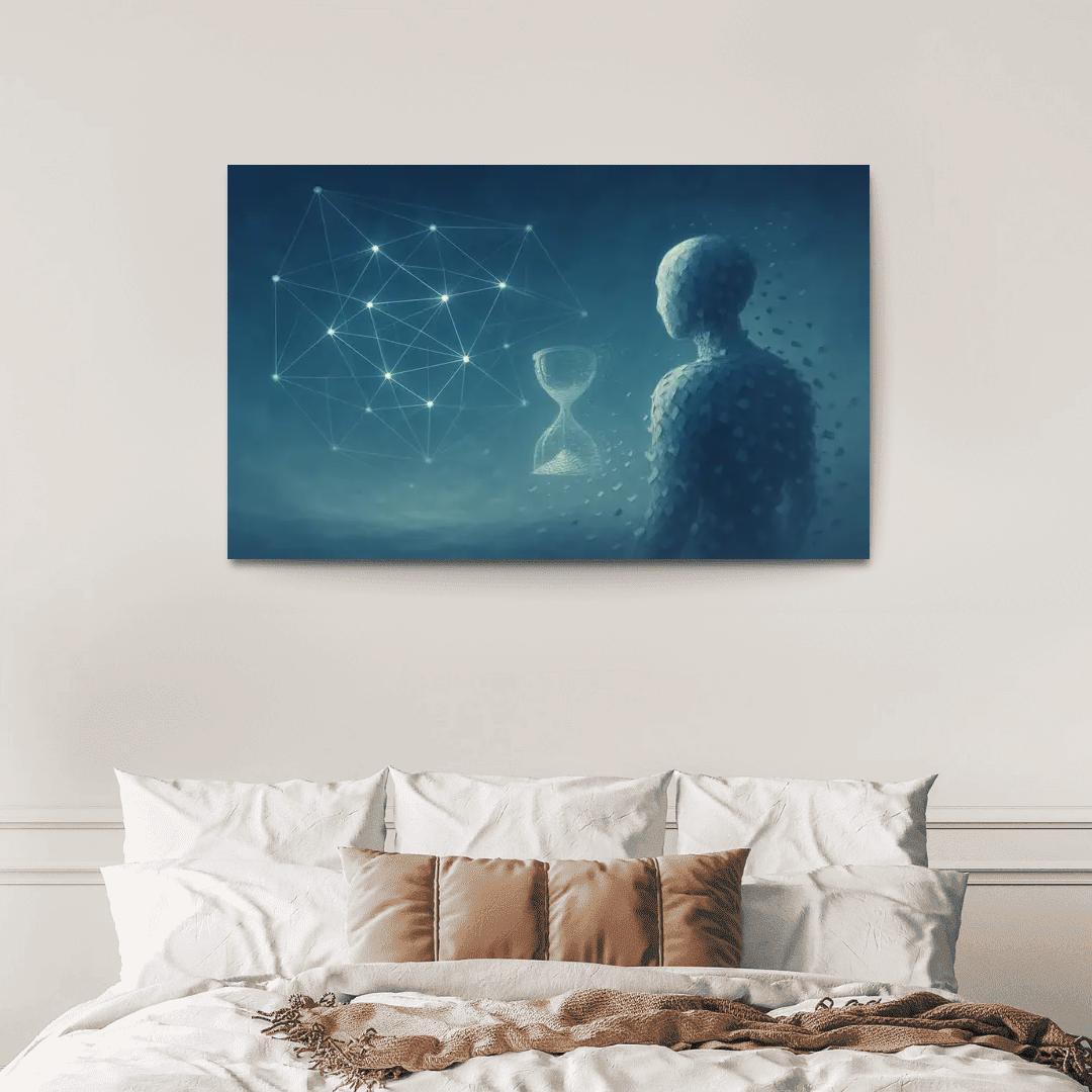 Lattice Of Whispered Possibilities premium artwork frames