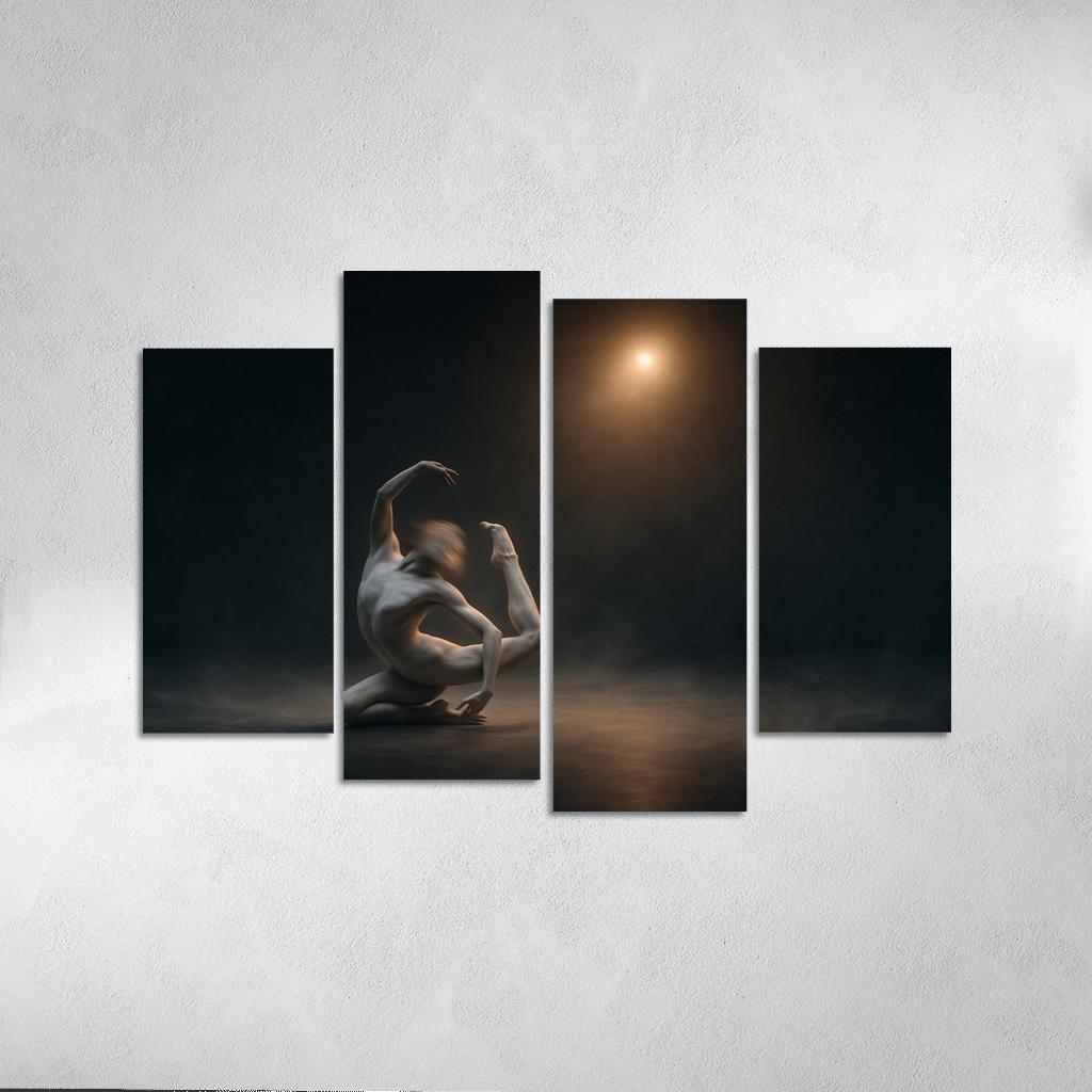 Butoh Reverie The Slow Theatre Of Transformation framed paintings