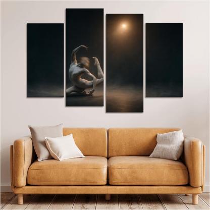 Butoh Reverie The Slow Theatre Of Transformation framed paintings