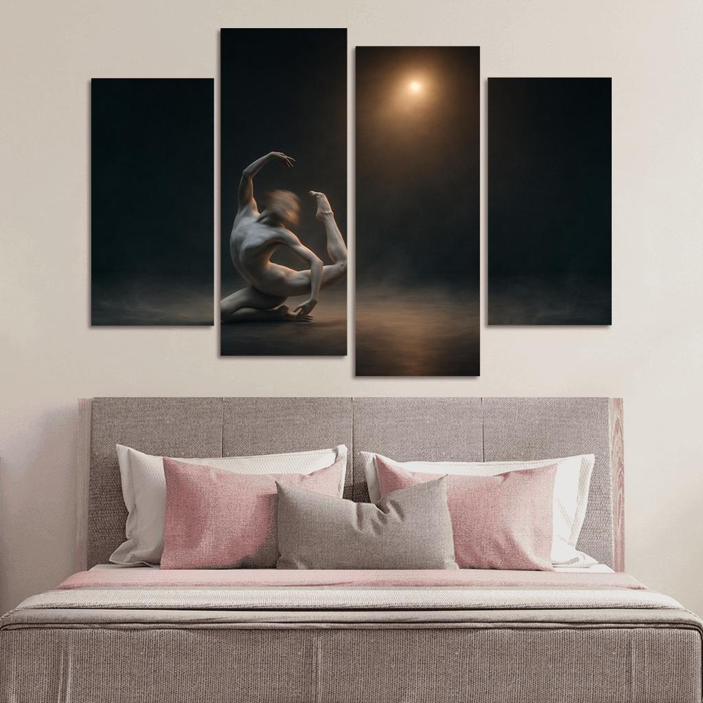 Butoh Reverie The Slow Theatre Of Transformation framed paintings