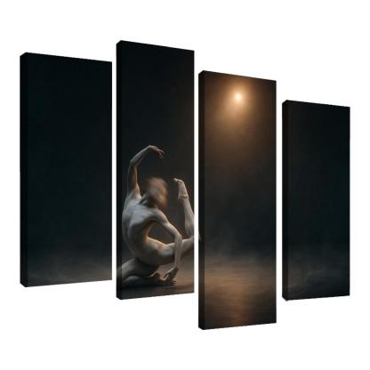 Butoh Reverie The Slow Theatre Of Transformation framed paintings