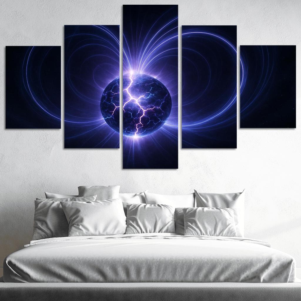 Magnetar Starquake Afterglow oil paintings frame