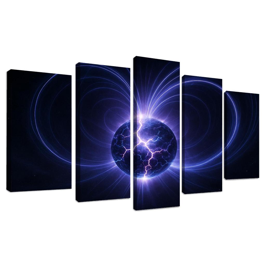 Magnetar Starquake Afterglow oil paintings frame