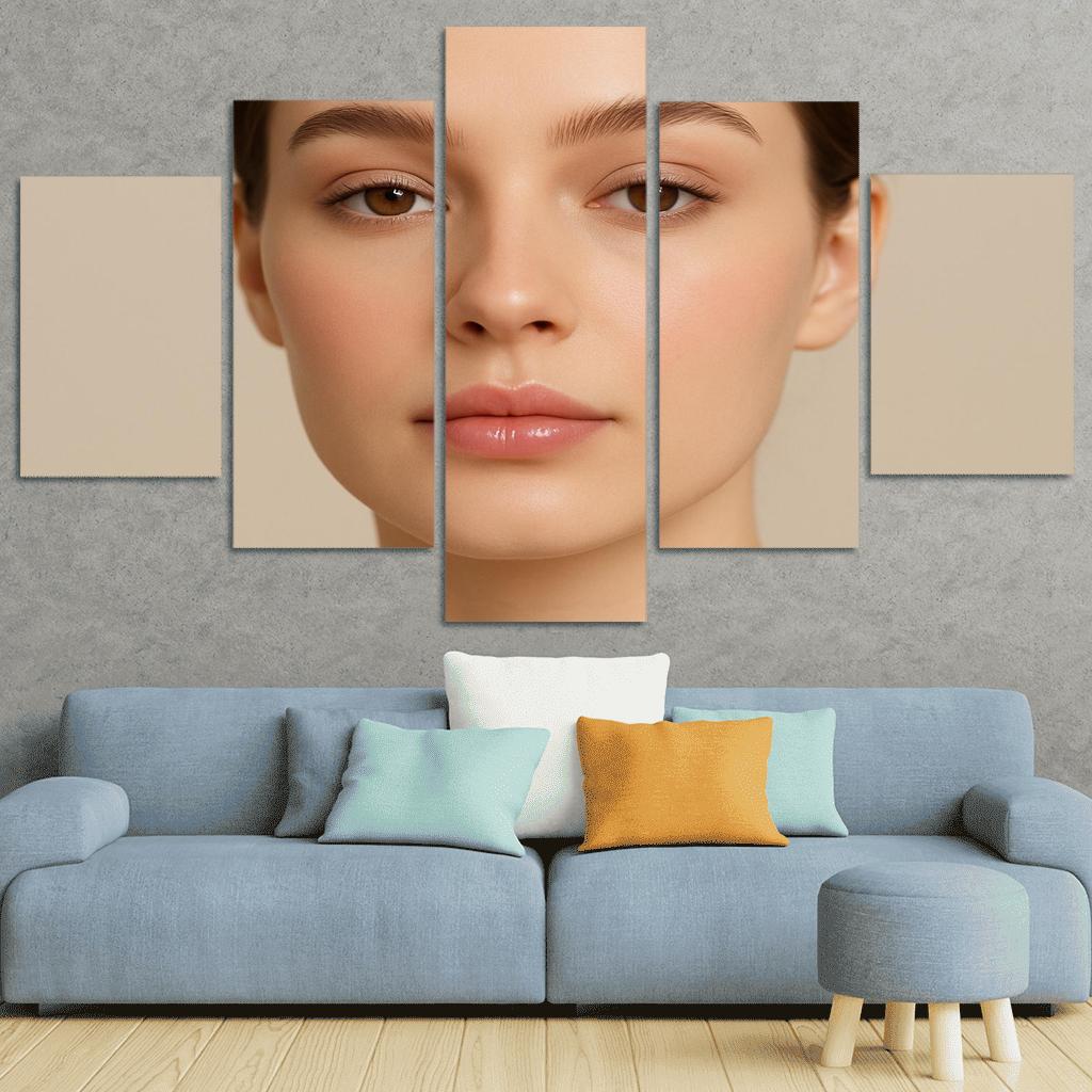 Ceramic Skin Veil Makeup canvas paintings frame