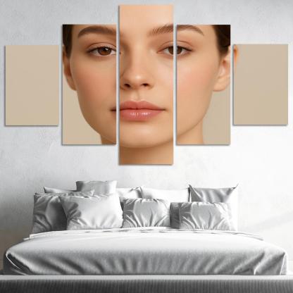 Ceramic Skin Veil Makeup canvas paintings frame