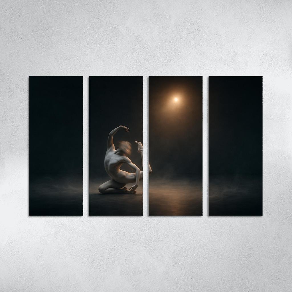 Butoh Reverie The Slow Theatre Of Transformation framed paintings