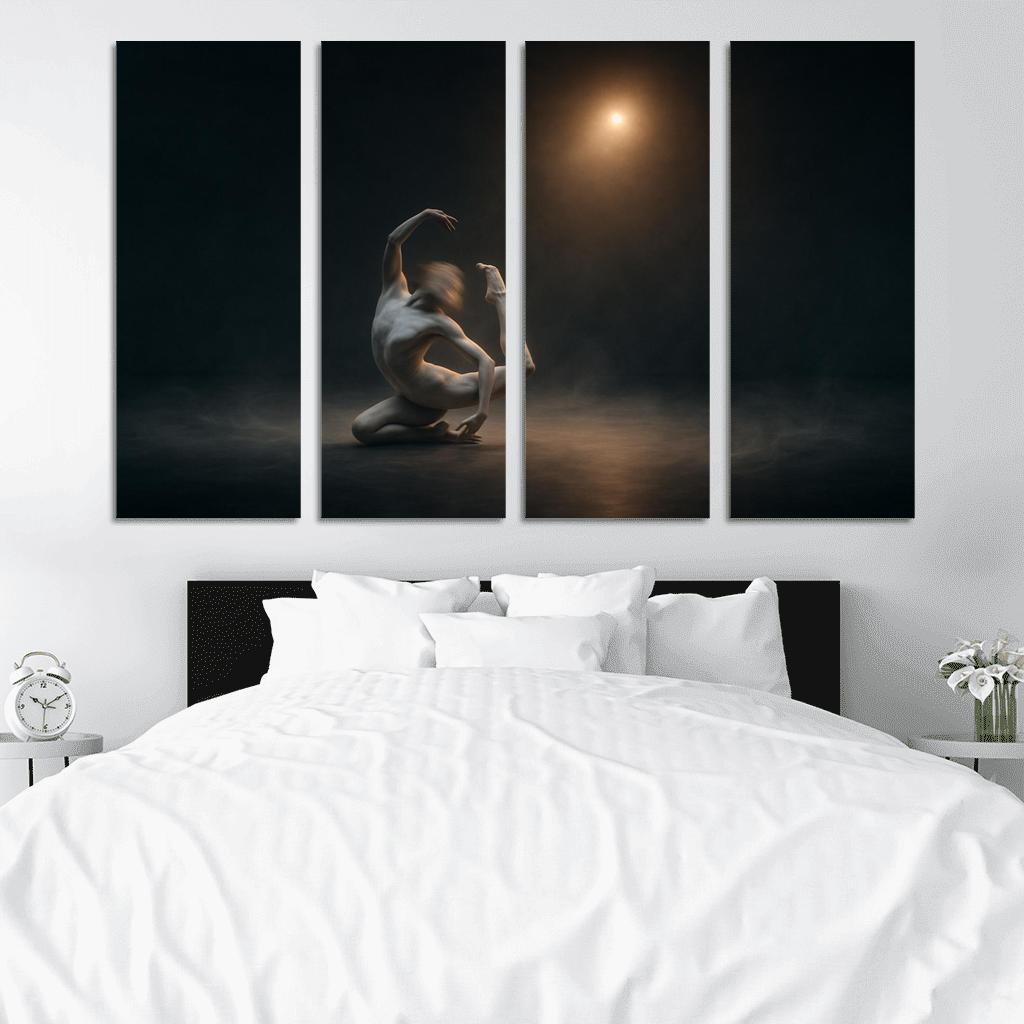 Butoh Reverie The Slow Theatre Of Transformation framed paintings