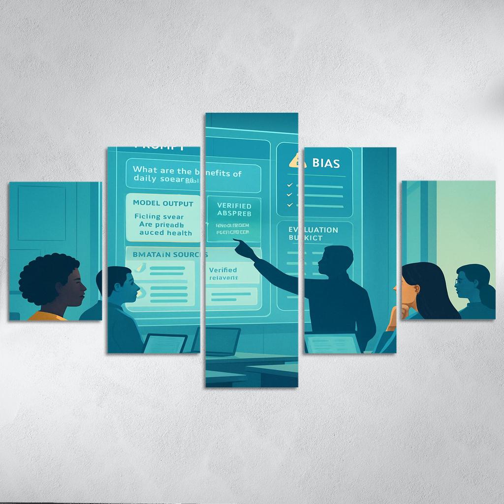 Ethical Prompt Engineering And AI Literacy custom paintings frame