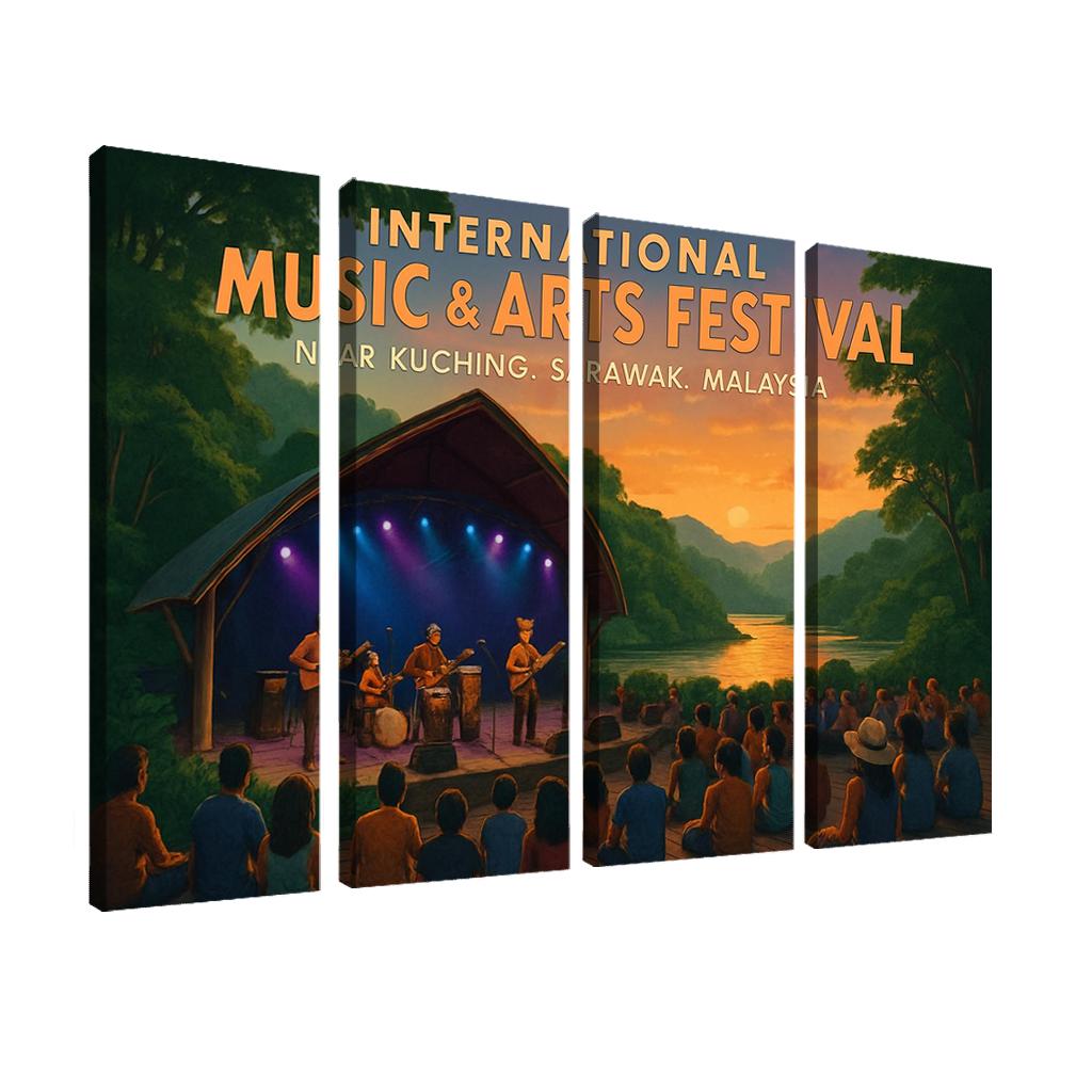 Rainforest World Music Festival - Kuching wall art