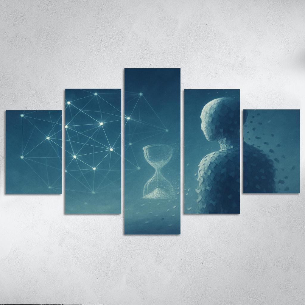 Lattice Of Whispered Possibilities premium artwork frames