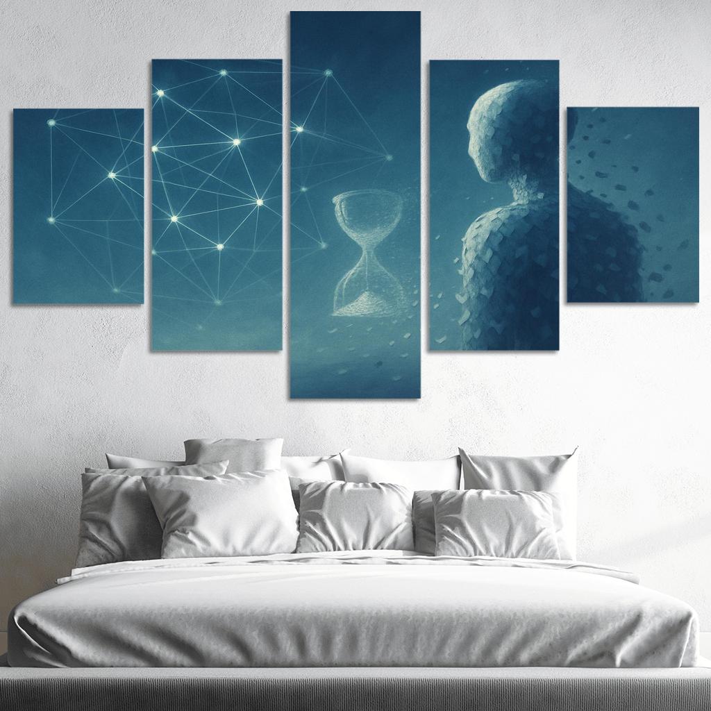 Lattice Of Whispered Possibilities premium artwork frames
