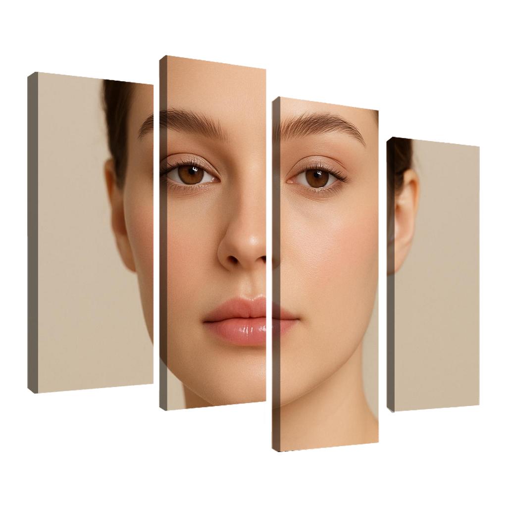 Ceramic Skin Veil Makeup canvas paintings frame