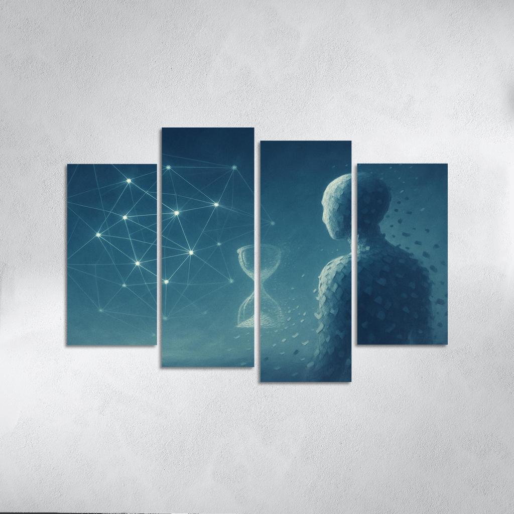 Lattice Of Whispered Possibilities premium artwork frames