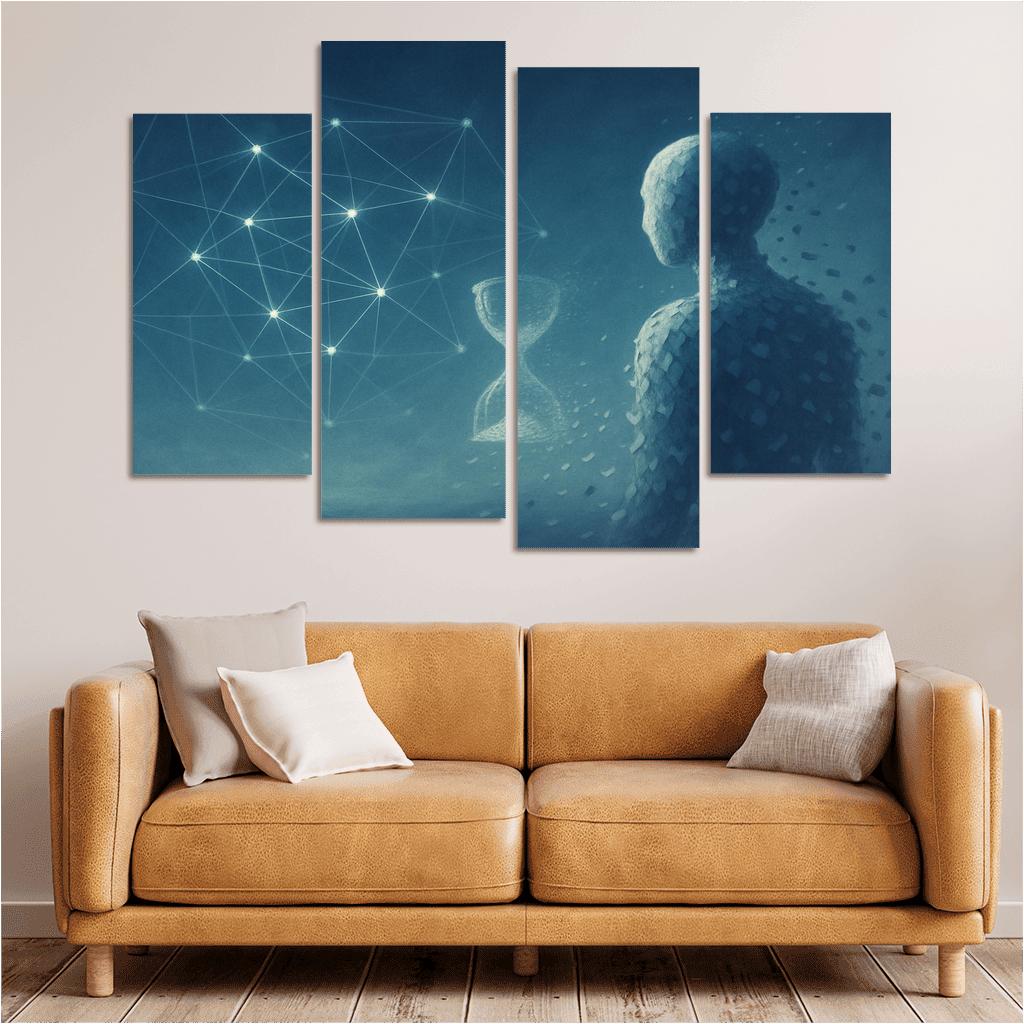 Lattice Of Whispered Possibilities premium artwork frames