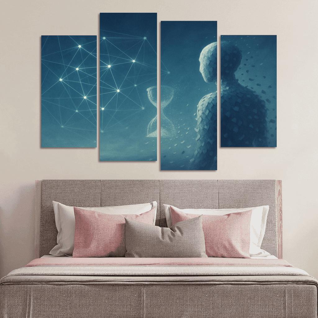 Lattice Of Whispered Possibilities premium artwork frames