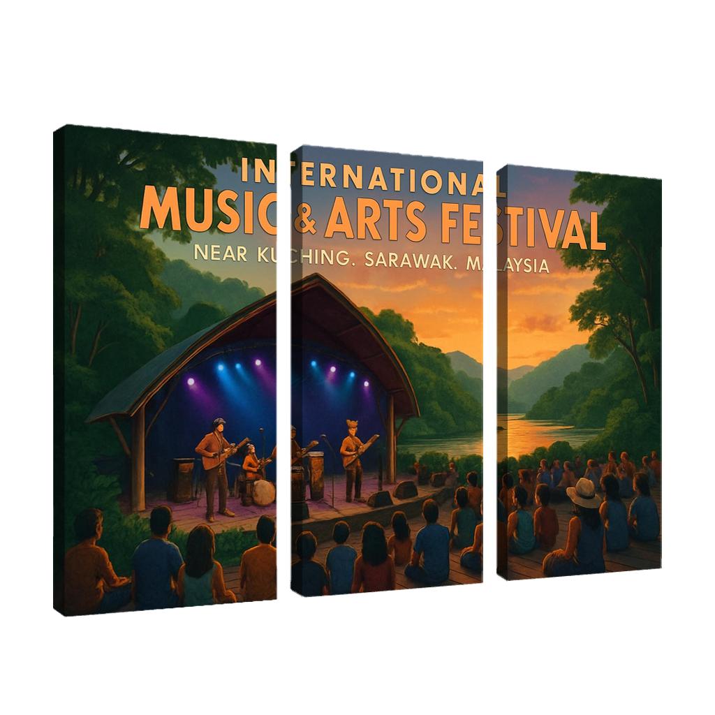 Rainforest World Music Festival - Kuching wall art
