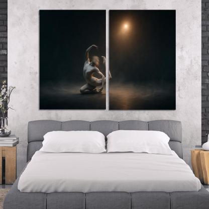 Butoh Reverie The Slow Theatre Of Transformation framed paintings