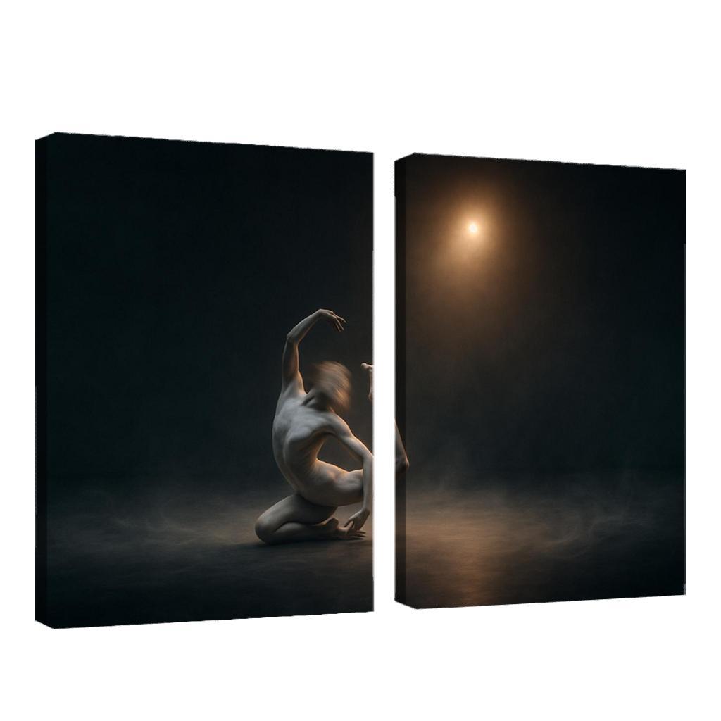 Butoh Reverie The Slow Theatre Of Transformation framed paintings