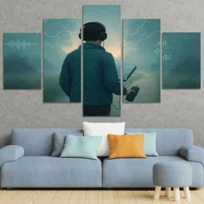 Sound Walk Mapping For Focus And Creativity framed paintings