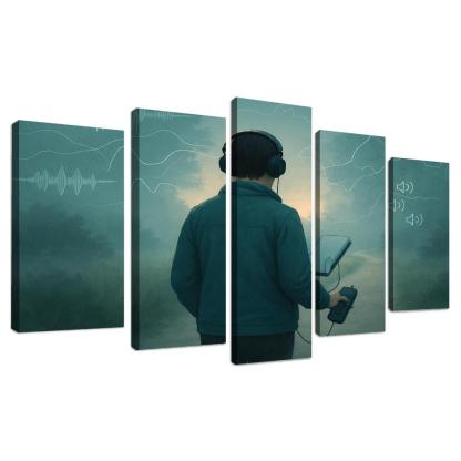 Sound Walk Mapping For Focus And Creativity framed paintings