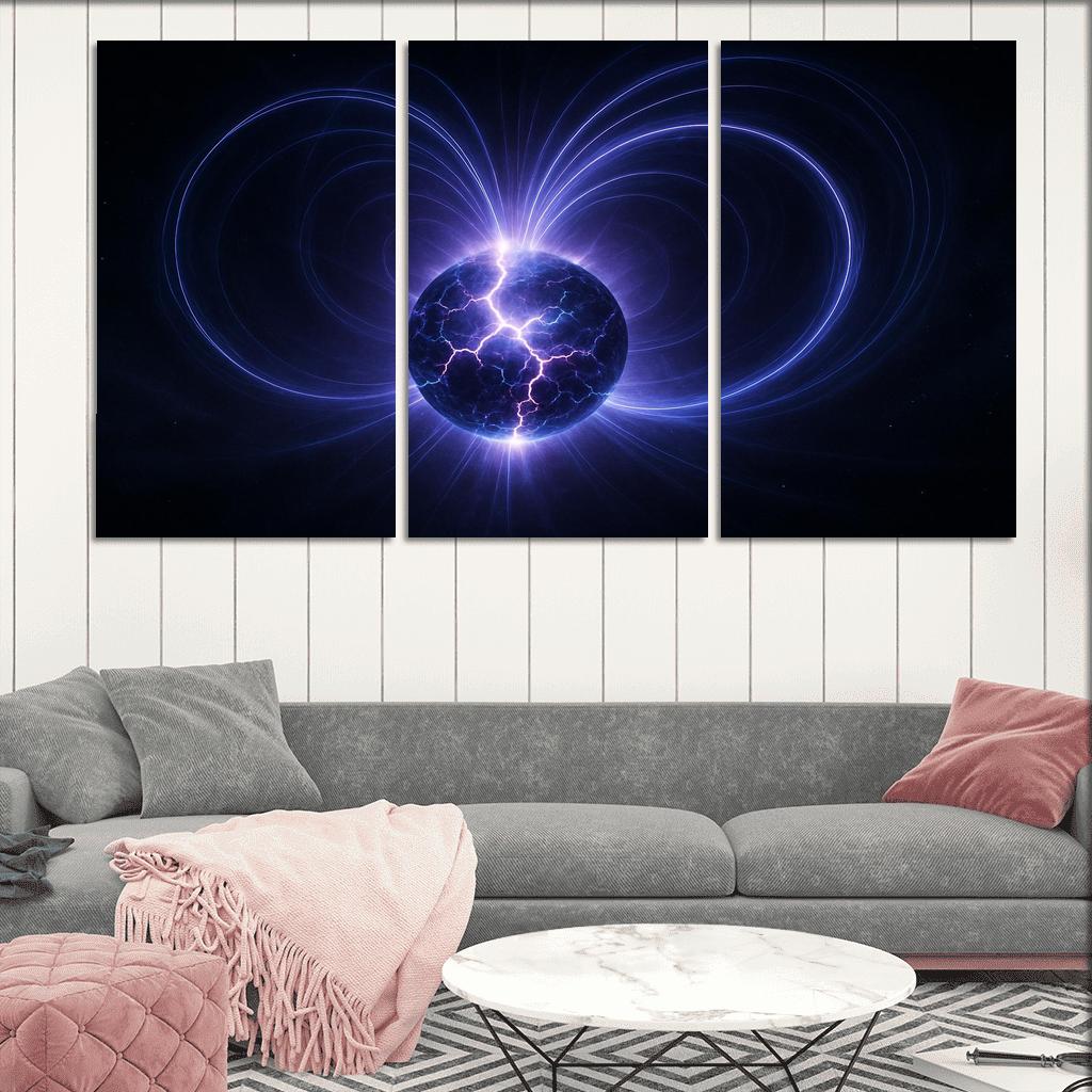Magnetar Starquake Afterglow oil paintings frame