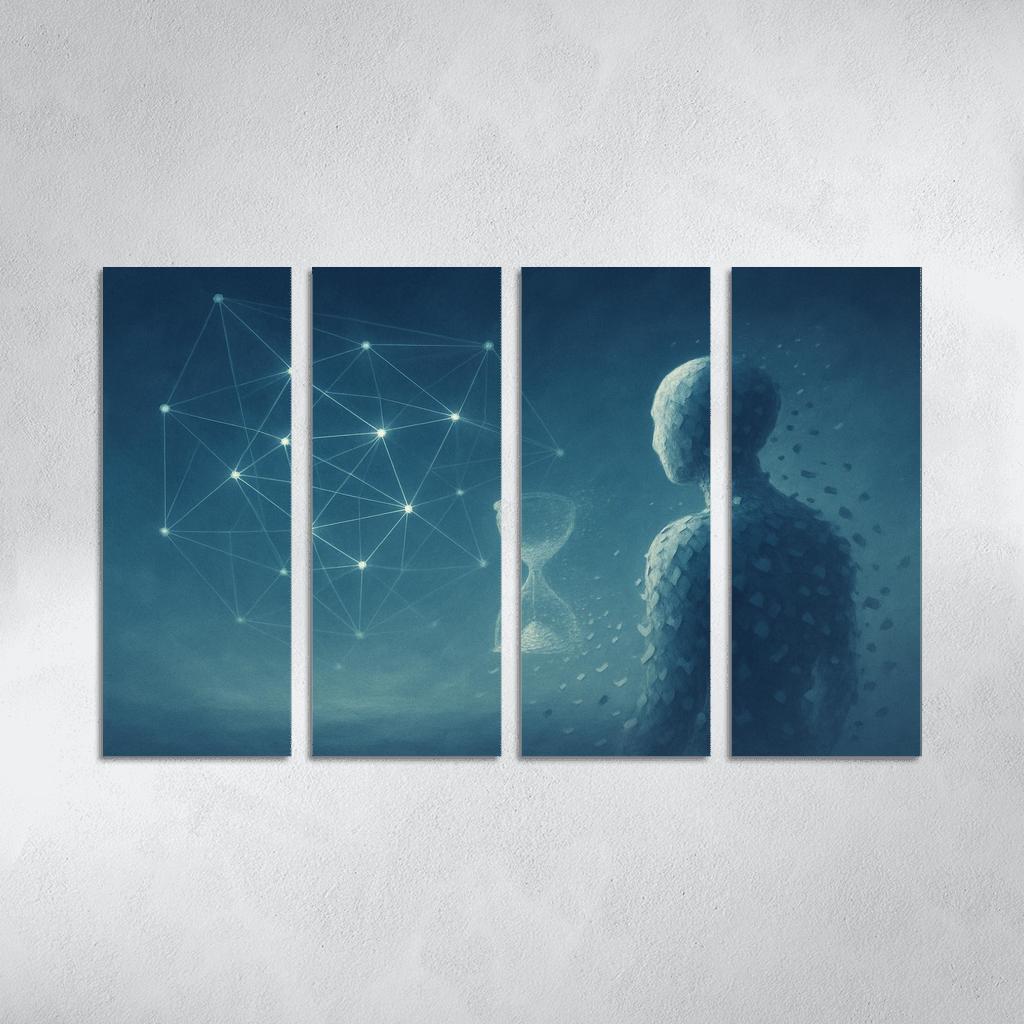 Lattice Of Whispered Possibilities premium artwork frames