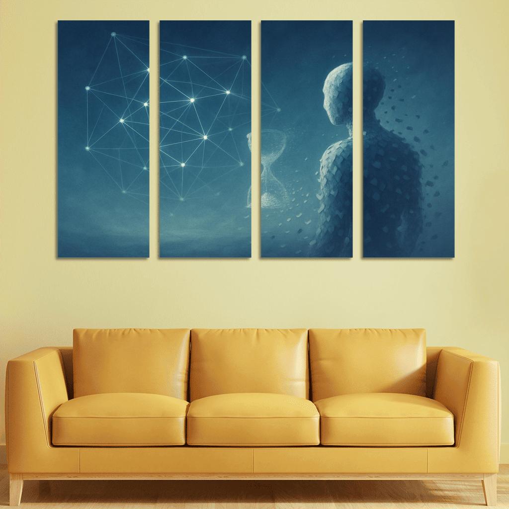 Lattice Of Whispered Possibilities premium artwork frames
