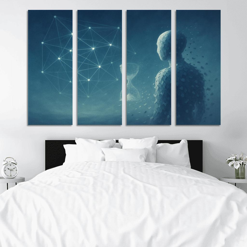 Lattice Of Whispered Possibilities premium artwork frames