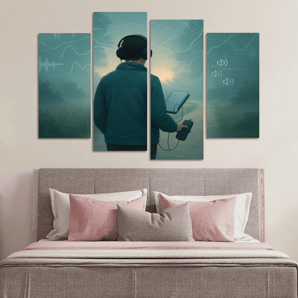 Sound Walk Mapping For Focus And Creativity framed paintings