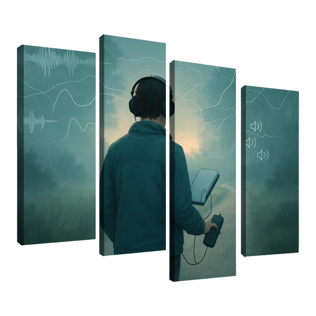 Sound Walk Mapping For Focus And Creativity framed paintings