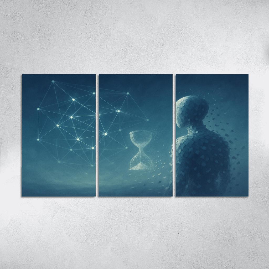 Lattice Of Whispered Possibilities premium artwork frames