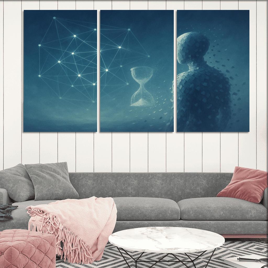Lattice Of Whispered Possibilities premium artwork frames