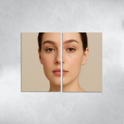 Ceramic Skin Veil Makeup canvas paintings frame