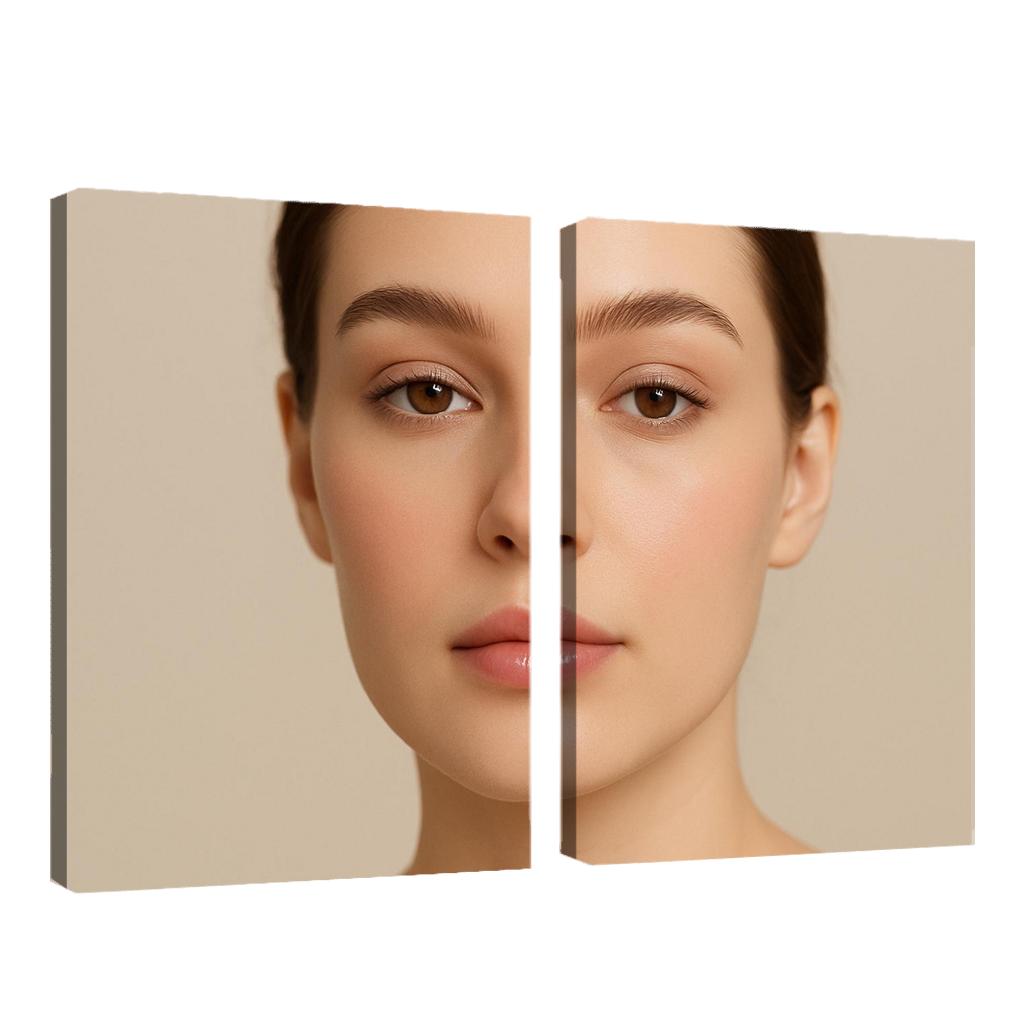 Ceramic Skin Veil Makeup canvas paintings frame