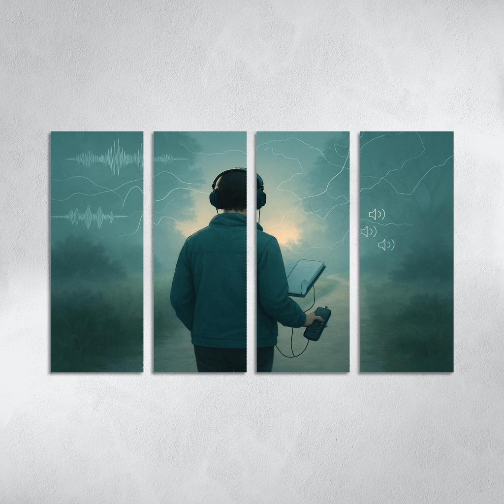 Sound Walk Mapping For Focus And Creativity framed paintings