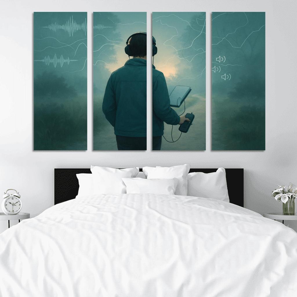 Sound Walk Mapping For Focus And Creativity framed paintings