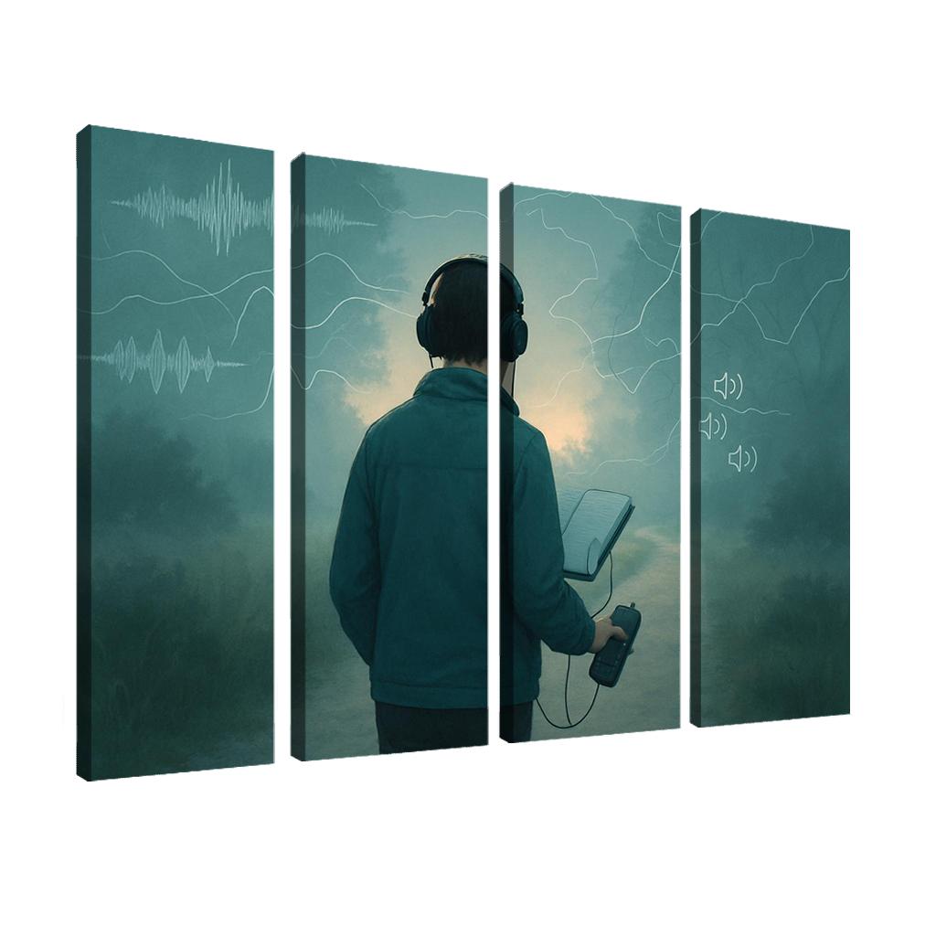 Sound Walk Mapping For Focus And Creativity framed paintings