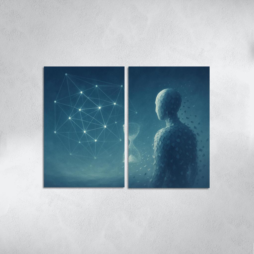 Lattice Of Whispered Possibilities premium artwork frames