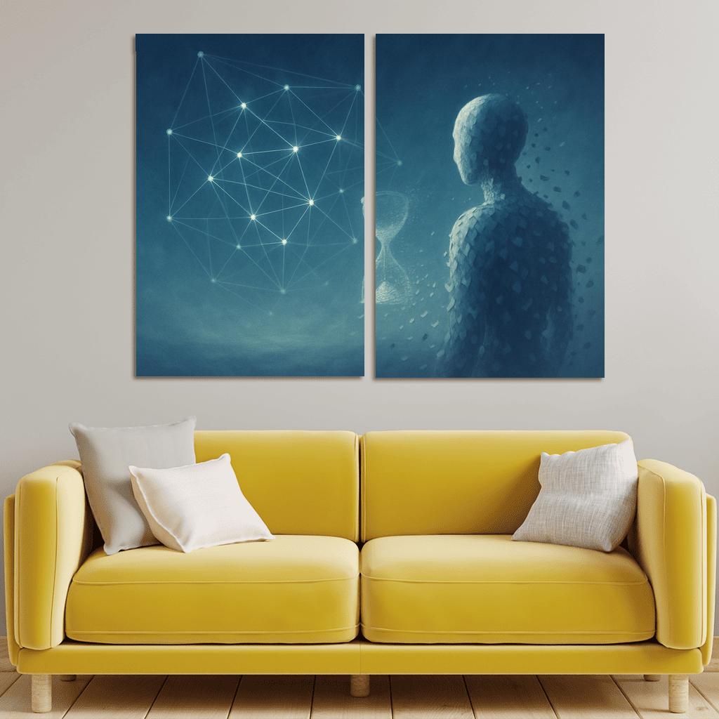 Lattice Of Whispered Possibilities premium artwork frames