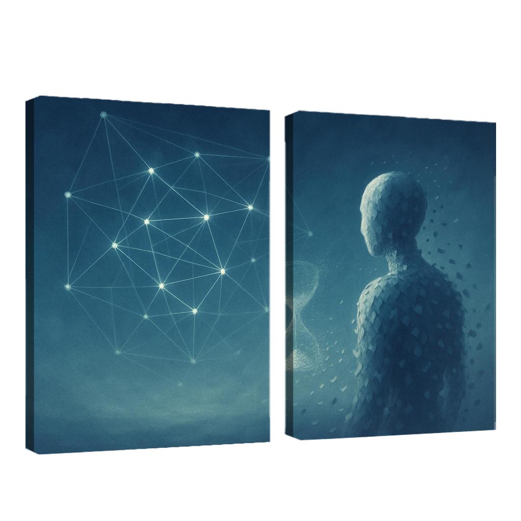 Lattice Of Whispered Possibilities premium artwork frames