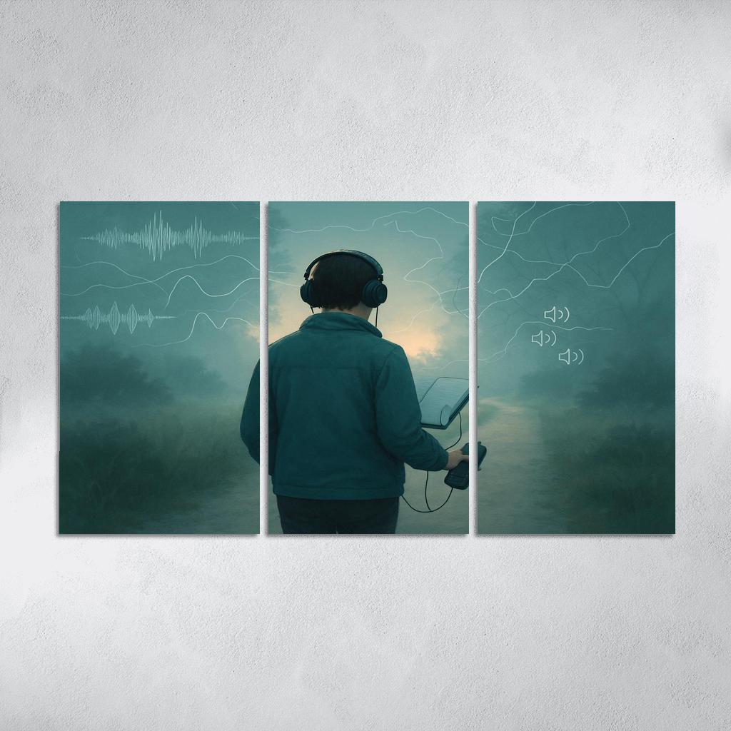 Sound Walk Mapping For Focus And Creativity framed paintings