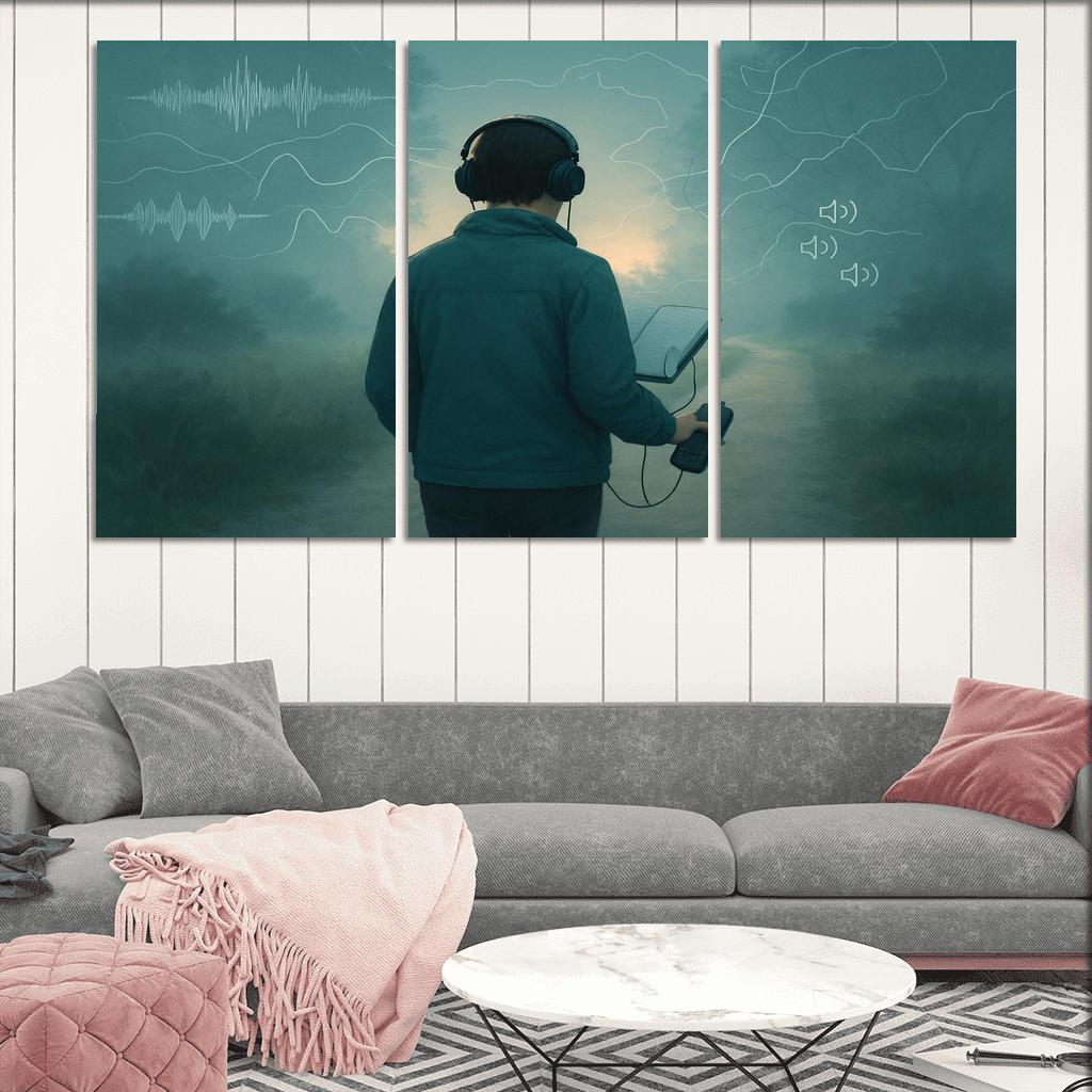 Sound Walk Mapping For Focus And Creativity framed paintings