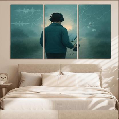 Sound Walk Mapping For Focus And Creativity framed paintings