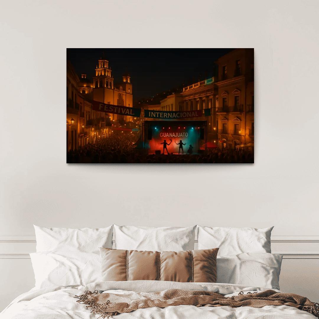 Festival Internacional Cervantino - Guanajuato premium artwork frames