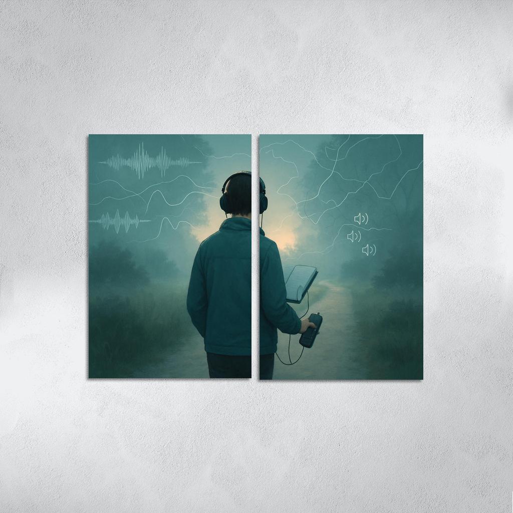 Sound Walk Mapping For Focus And Creativity framed paintings