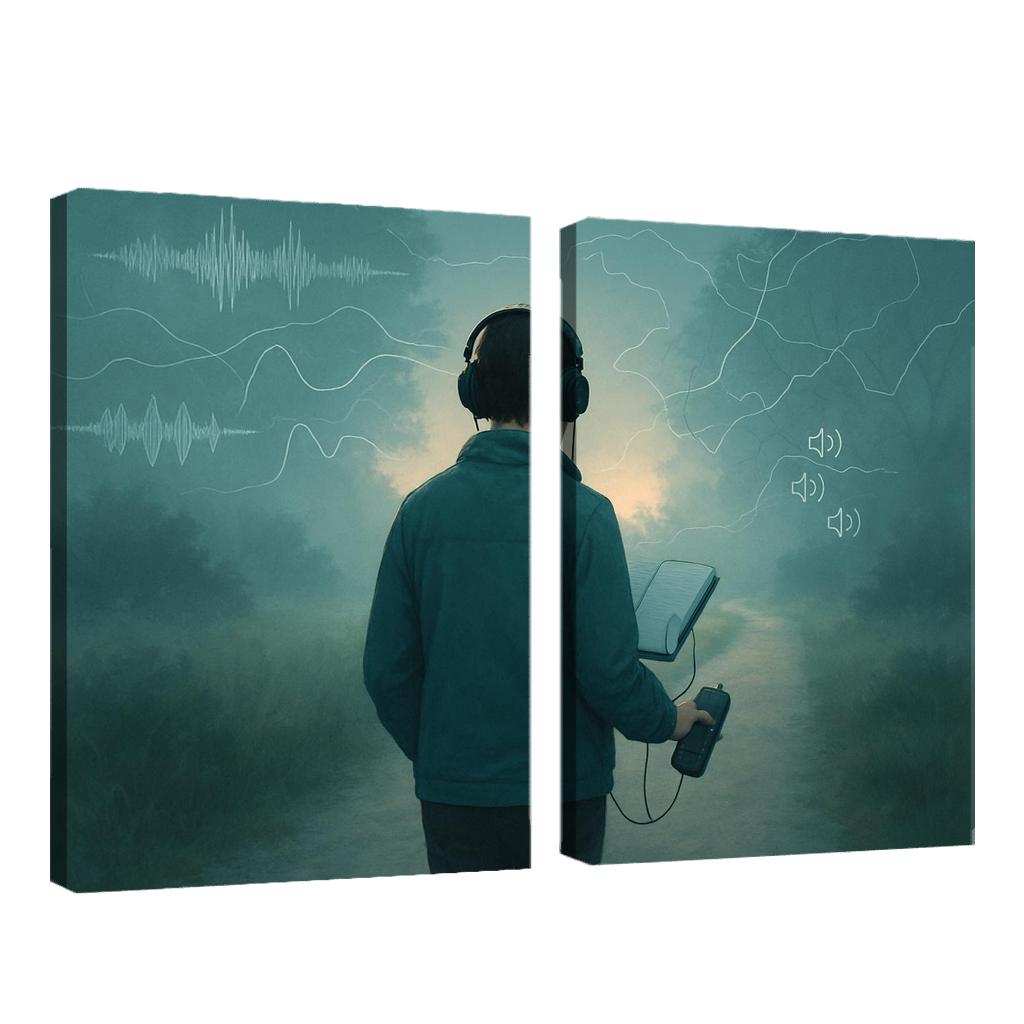 Sound Walk Mapping For Focus And Creativity framed paintings